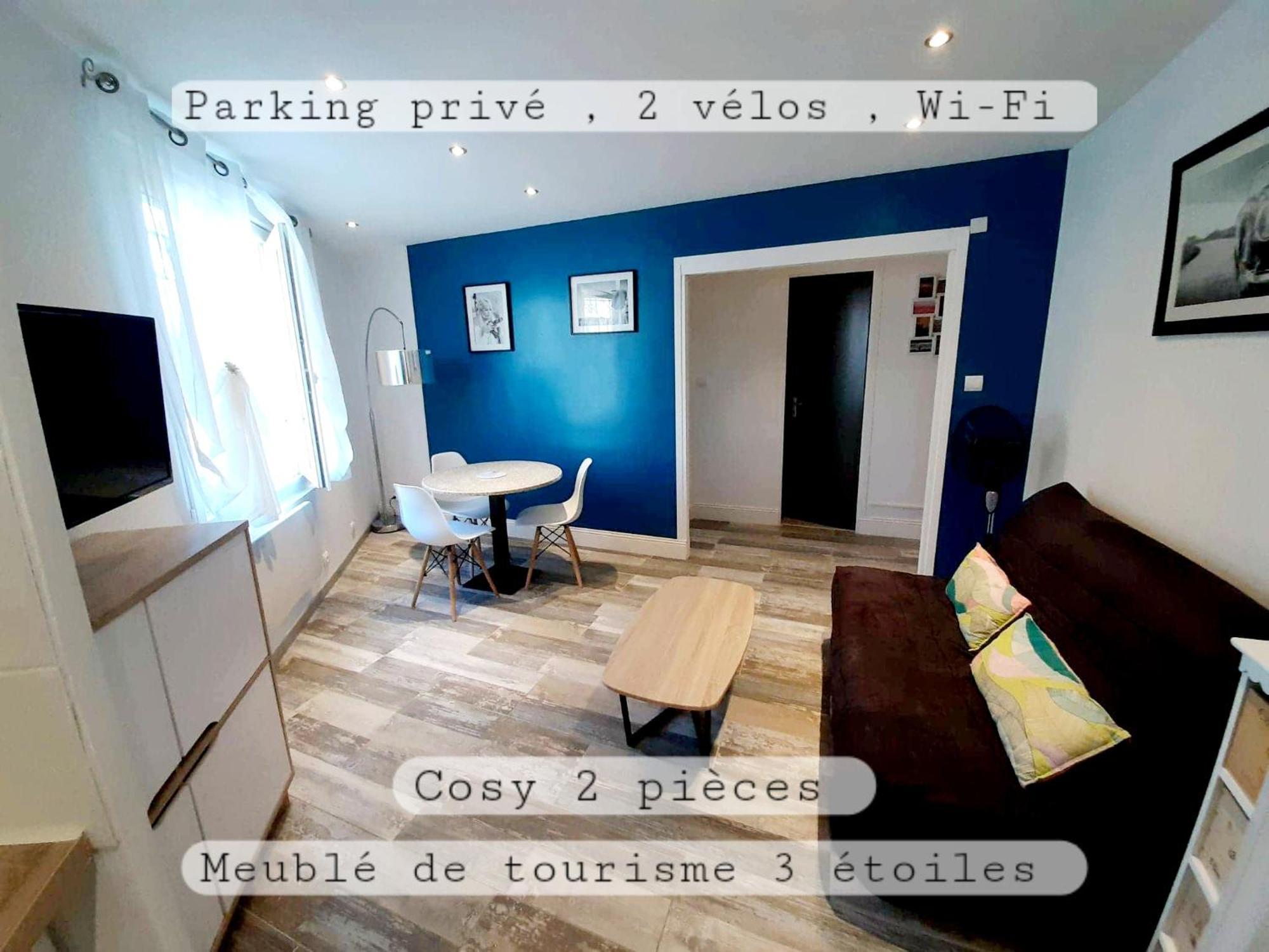 Cosy T2, Meuble De Tourisme 3 Etoiles, Parking Ferme , 2Velos, Wi-Fi Narbonne Exterior foto